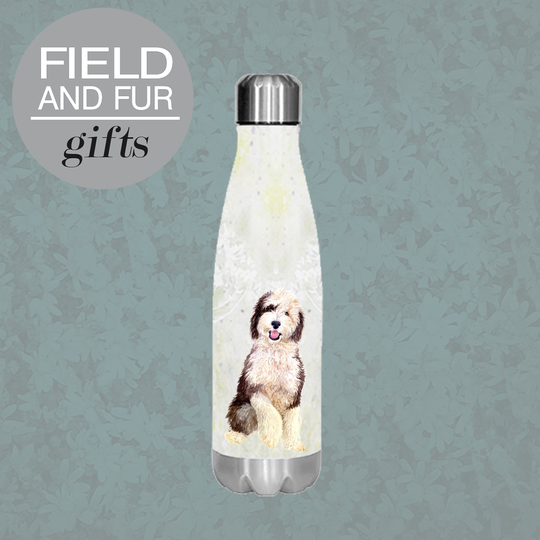 Sheepadoodle, Insulated Water Bottle, Keeps Your Drink Hot Or Cold