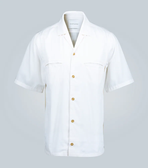 Relaxed-fit bowling shirt