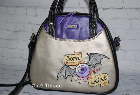 Gothic Purse | Bucket Bag Faux Leather