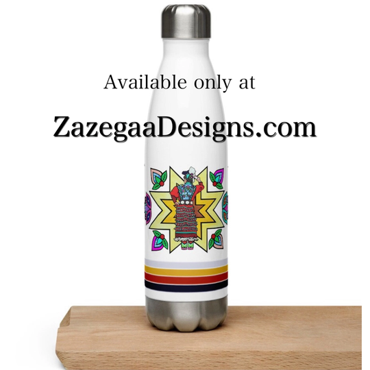 Prayers Up Stainless Steel Water Bottle
