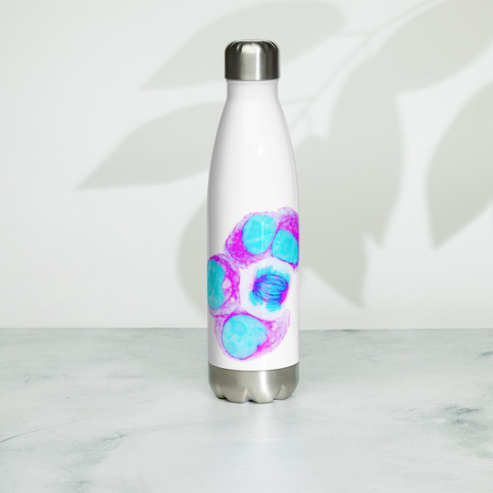 Stainless Steel Water Bottle | Biologist, Future Biologist, Cell Division, Biology Phd Student, Biologist Gifts, Microscopy, Mitosis