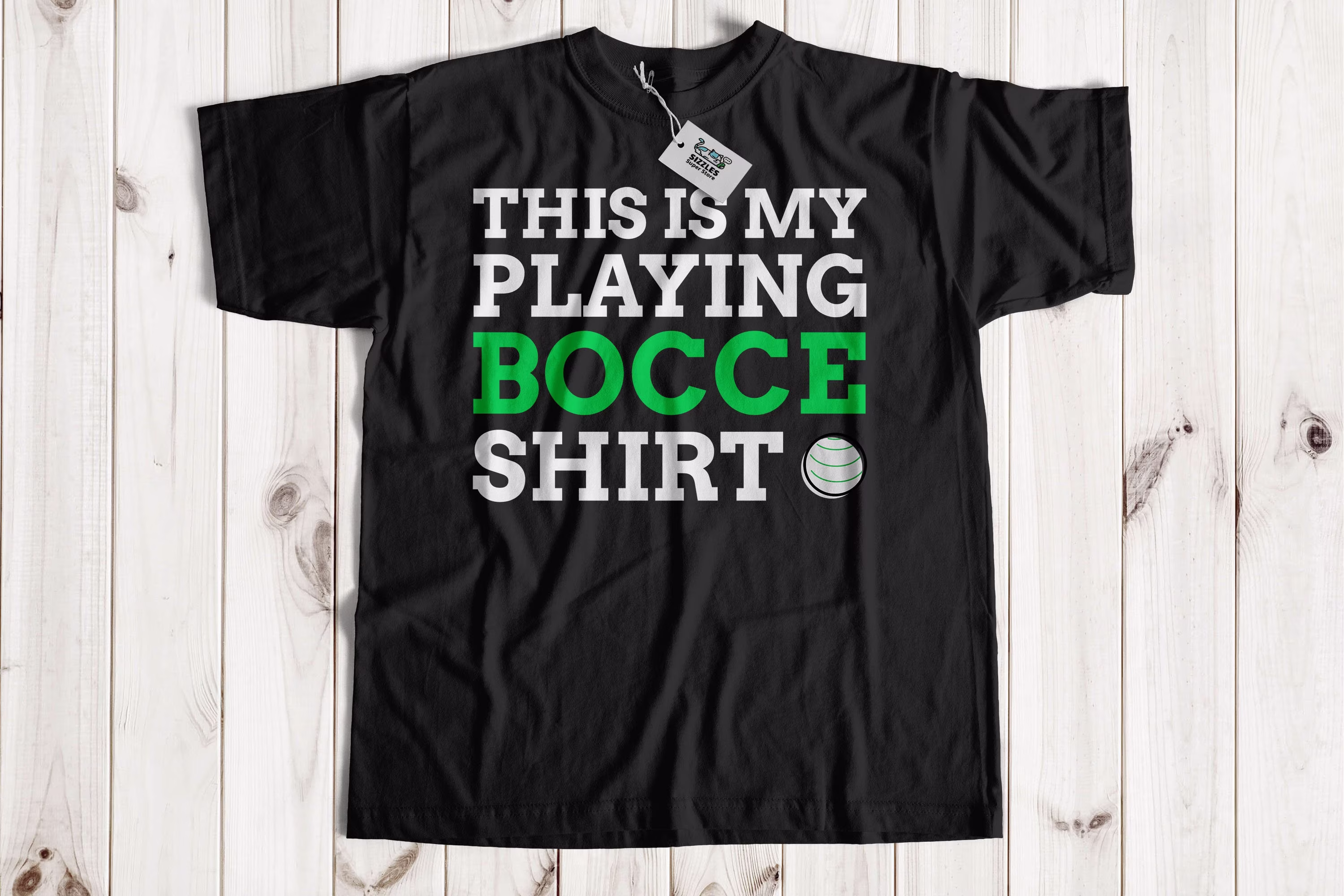 Unisex Funny Bocce T-Shirt | Bocce Ball Gift Ideas Bocci, Boccie Or Boules Shirt