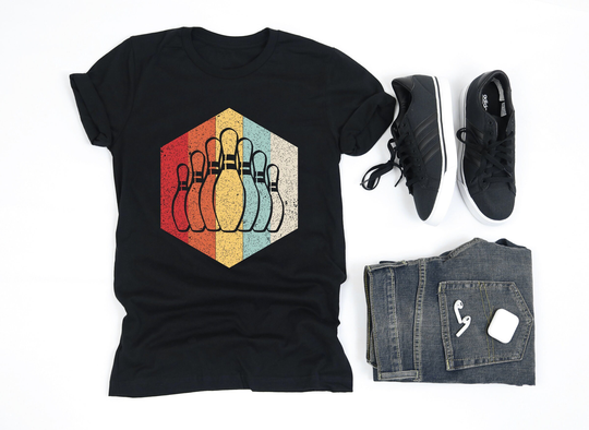 Bowling Shirt, Retro Team Mens Bowler Gift, V-Neck, Tank Top, Sweatshirt, Hoodie