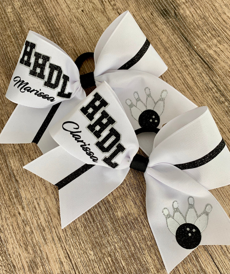 Bowling, Soccer Team & Other Sports Hair Bow