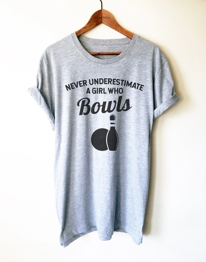 Girl Who Bowls Shirt/Tank Top/Hoodie -Bowling Shirt, Bowling Gifts, Party, Birthday, Mom Shirts Women