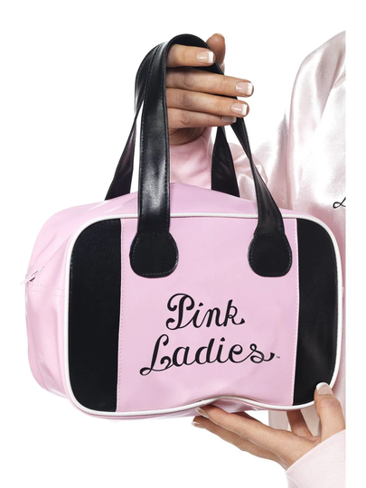 Smiffys Grease Pink Lady Bowling Bag - Fancy Dress