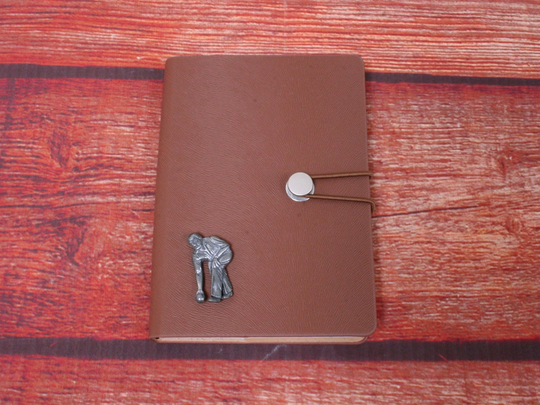 Lawn Bowls Design Notebook A6 Pocket Size Notepad Bowling Green Christmas Gift Nb