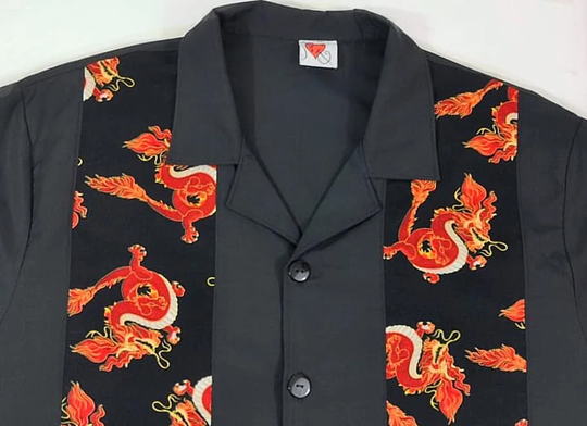 Dragon Shirt, Asian Dragon, Bowling Made To Order