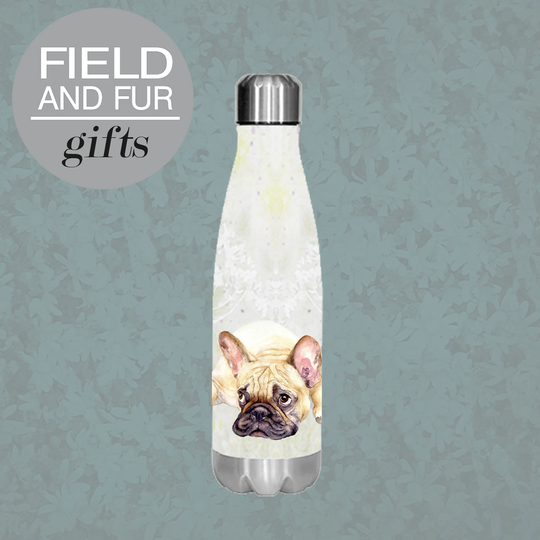 French Bulldog, Insulated Water Bottle, Keeps Your Drink Hot Or Cold