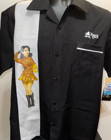 Rocketeer Retro Wear Bowling Shirt