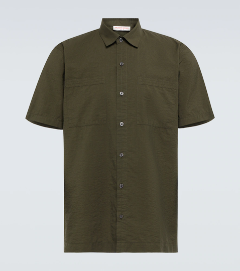 Riggs poplin bowling shirt