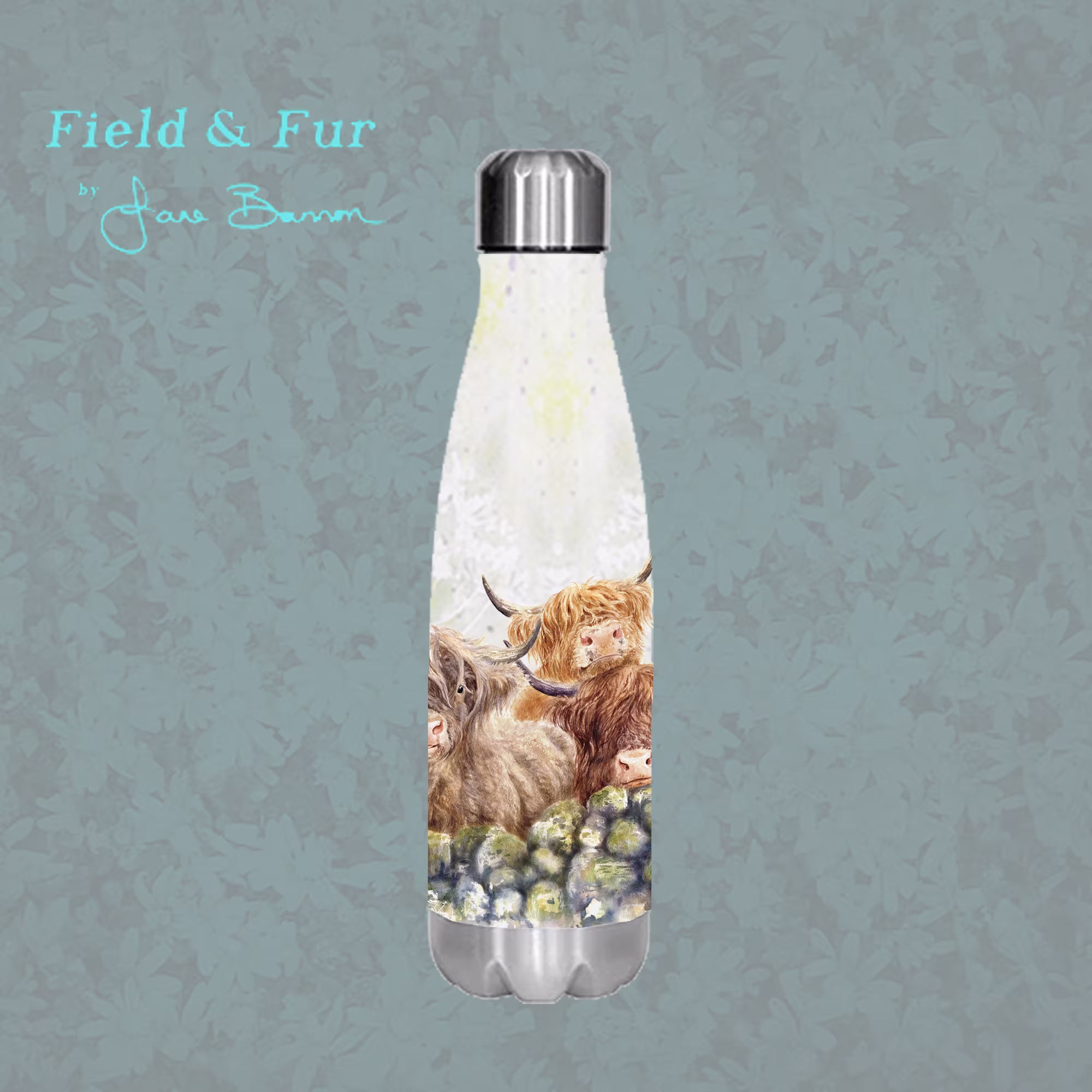 Highland Cows, New Image For 2020 , Insulated Thermal Bottle