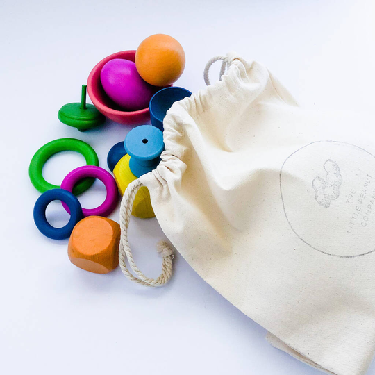 Loose Parts Wooden Play Set