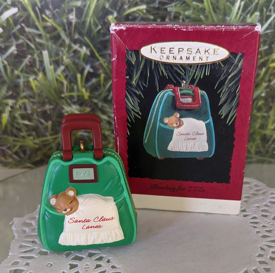 Bowling For Zzzs Hallmark Ornament 1993