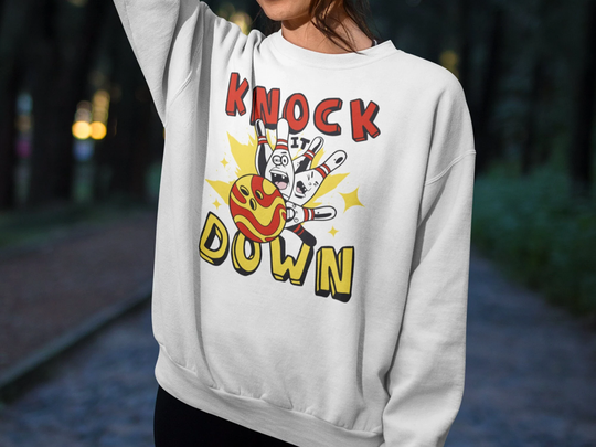 Bowling Sweatshirt, Gifts, Bowler Gift, Gifts For Bowlers, I'd Hit That League Shirt, Team Shirts