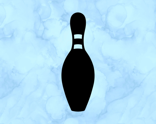 Bowling Pin Decal