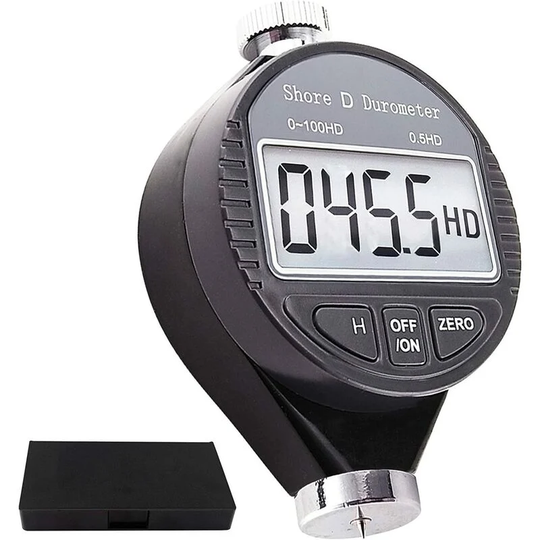 0-100HD-D Hardness Durometer Digital Durometer Scale for Rubber, Tire, Plastic, Thermal Plastic, Flooring, Bowling Ball with Large lcd Display