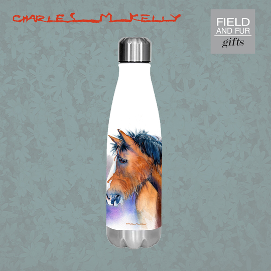 Horse/Pony, Insulated Water Bottle, Keeps Your Drink Hot Or Cold Art By Charles M Kelly