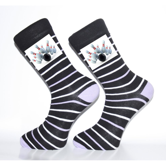Bowling Ball Socks, Great Novelty Gift Socks