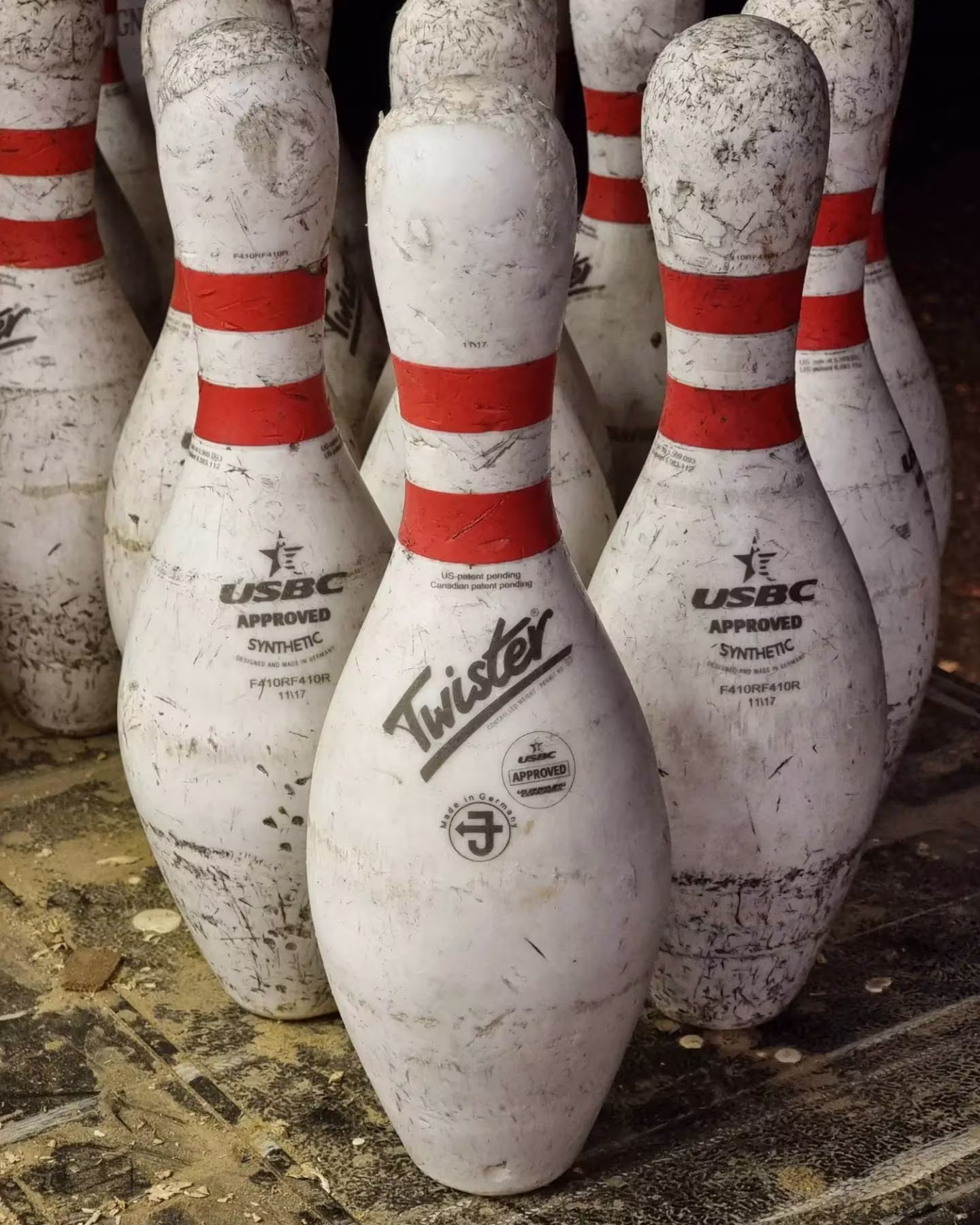 Used Tenpin Bowling Pins, Twister Plastic For Upcyling