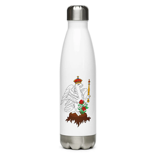 Anne Boleyn Falcon Badge Stainless Steel Water Bottle
