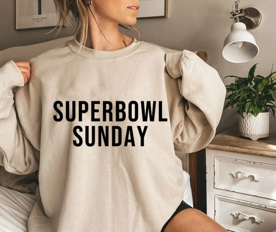 Super Bowl Sunday Sweater, Superbowl Pullover, Football, Nfl Bowl, Halftime Football Sunday, 2022 Shirt