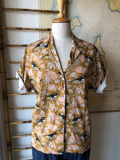 Bobby Shirt Mustard Honey Eater