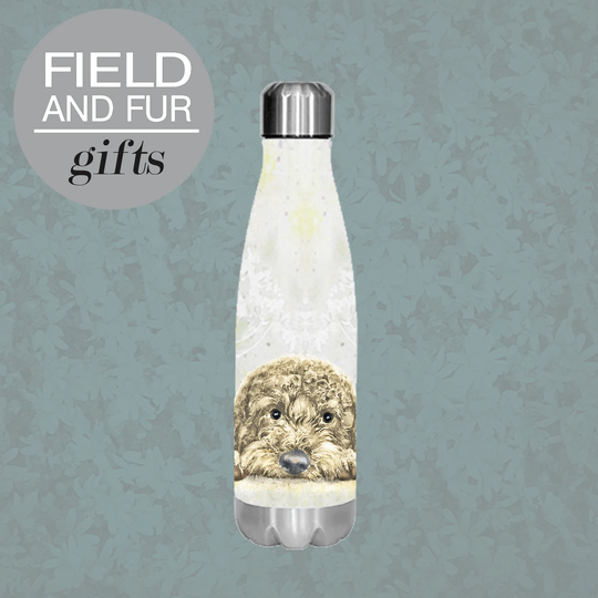 Cockapoo/Cavapoo, Insulated Water Bottle, Keeps Your Drink Hot Or Cold