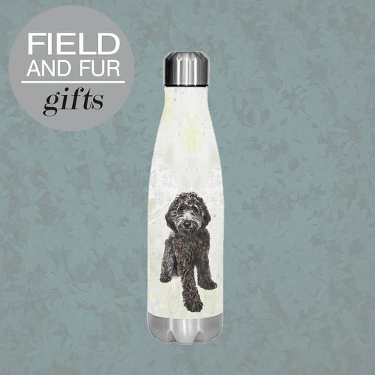 Labradoodle, Insulated Water Bottle, Keeps Your Drink Hot Or Cold